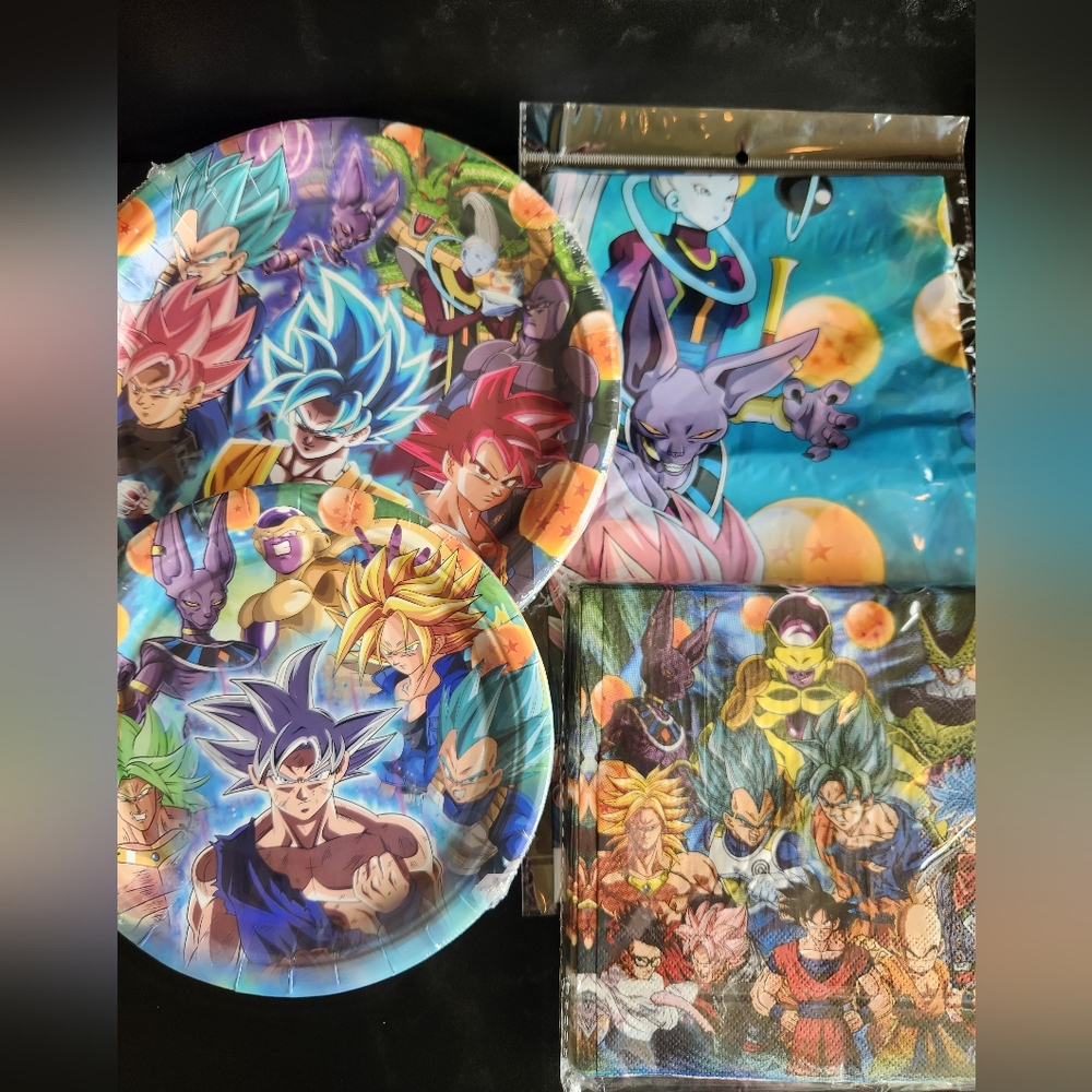 Dragon Ball Z Party Supplies Set
